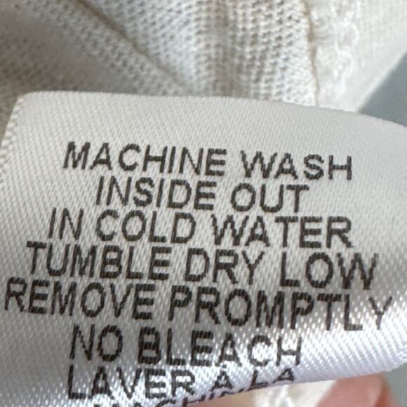 Frank & Eileen tee lab Womens Muscle Tee Hi Low Hem Vintage White Size XS NWOT - Picture 9 of 9